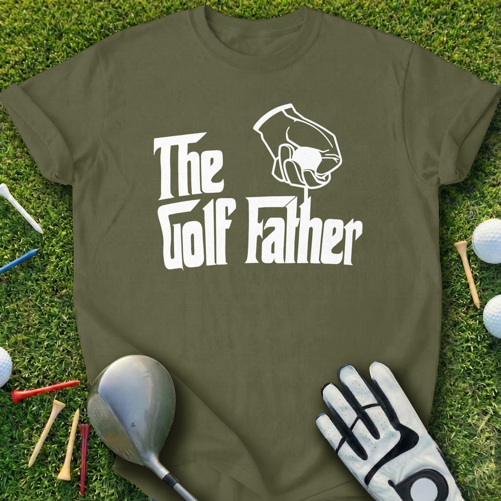 The Golf Father Themed Shirt for Enthusiastic Golfers