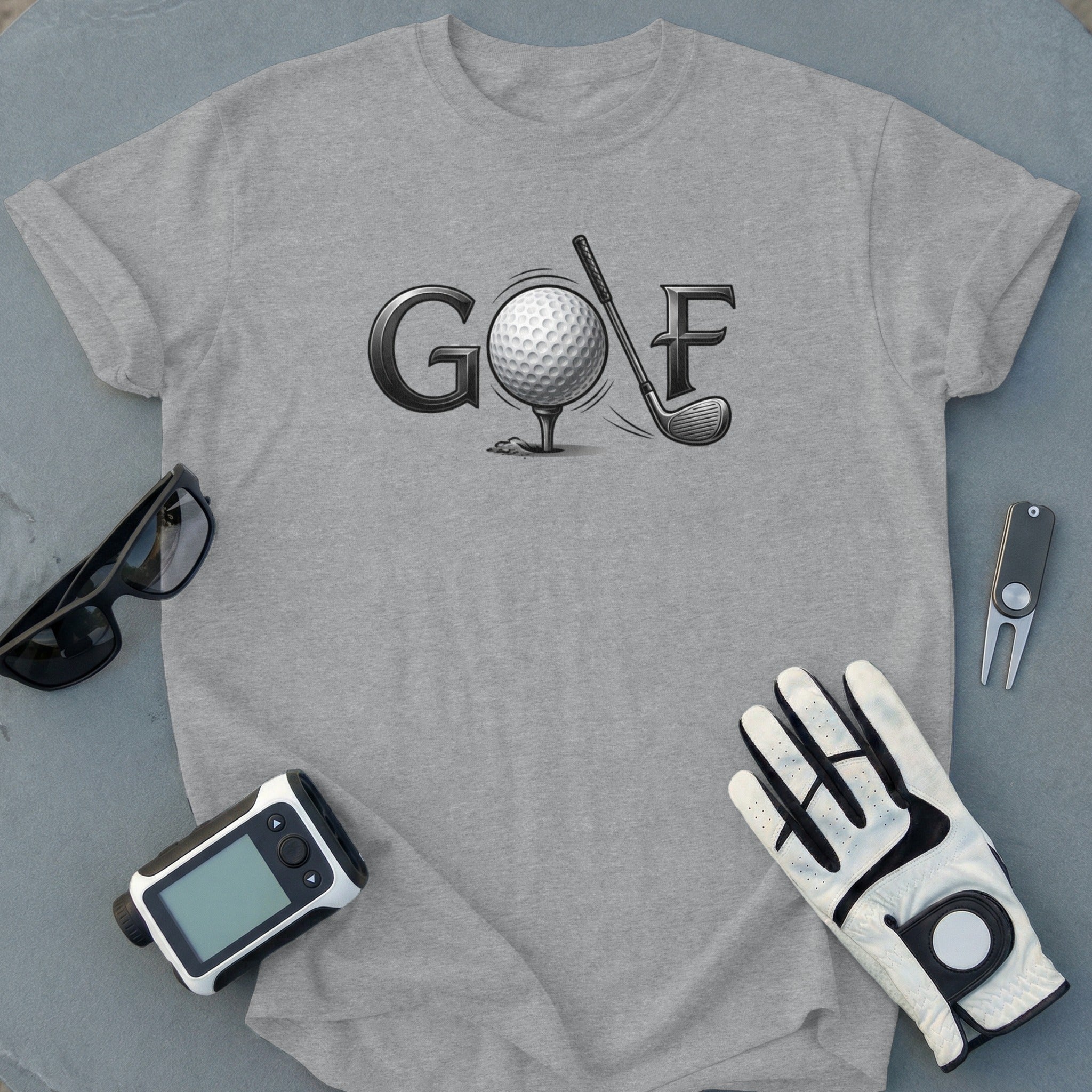 Fun Golf Theme Graphic Design T-Shirt for Golf Product
