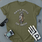 Daily Dose of Iron Graphic T-Shirt for Golf Lovers