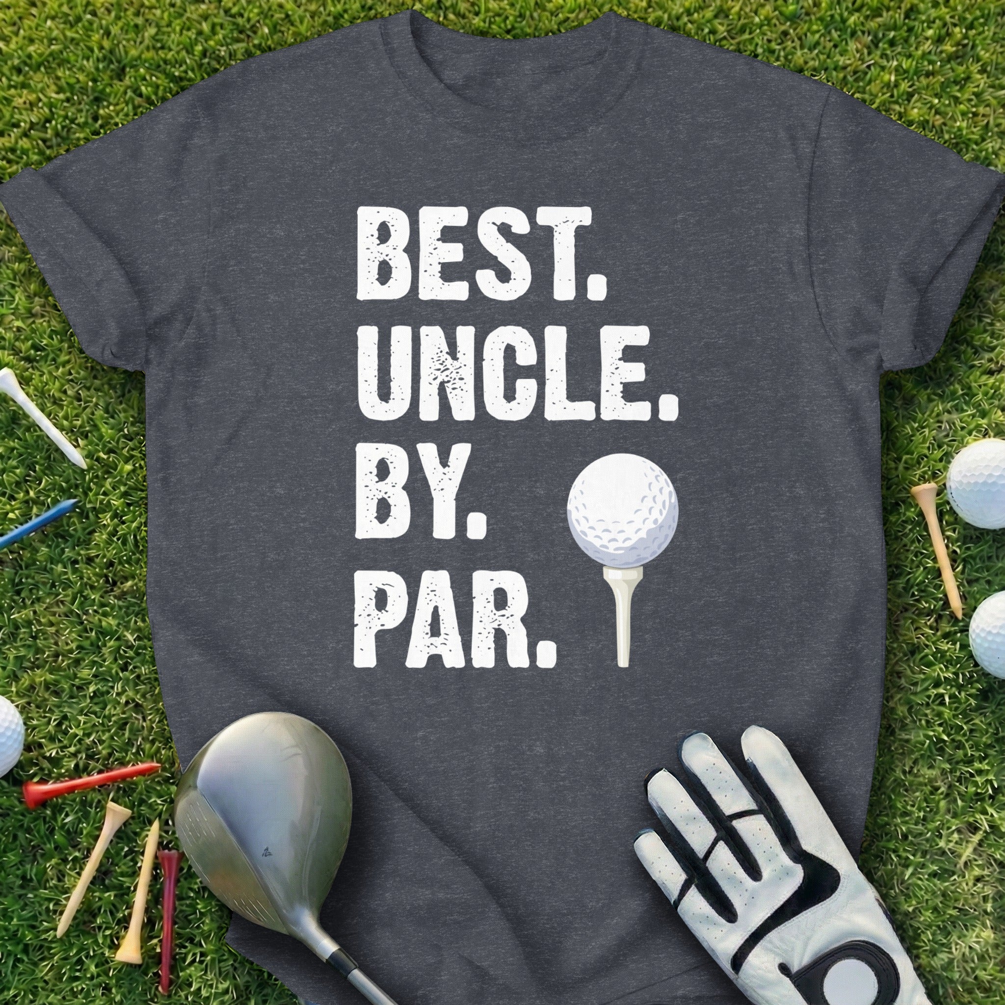 Best Uncle By Par Golf Themed Shirt for Uncles