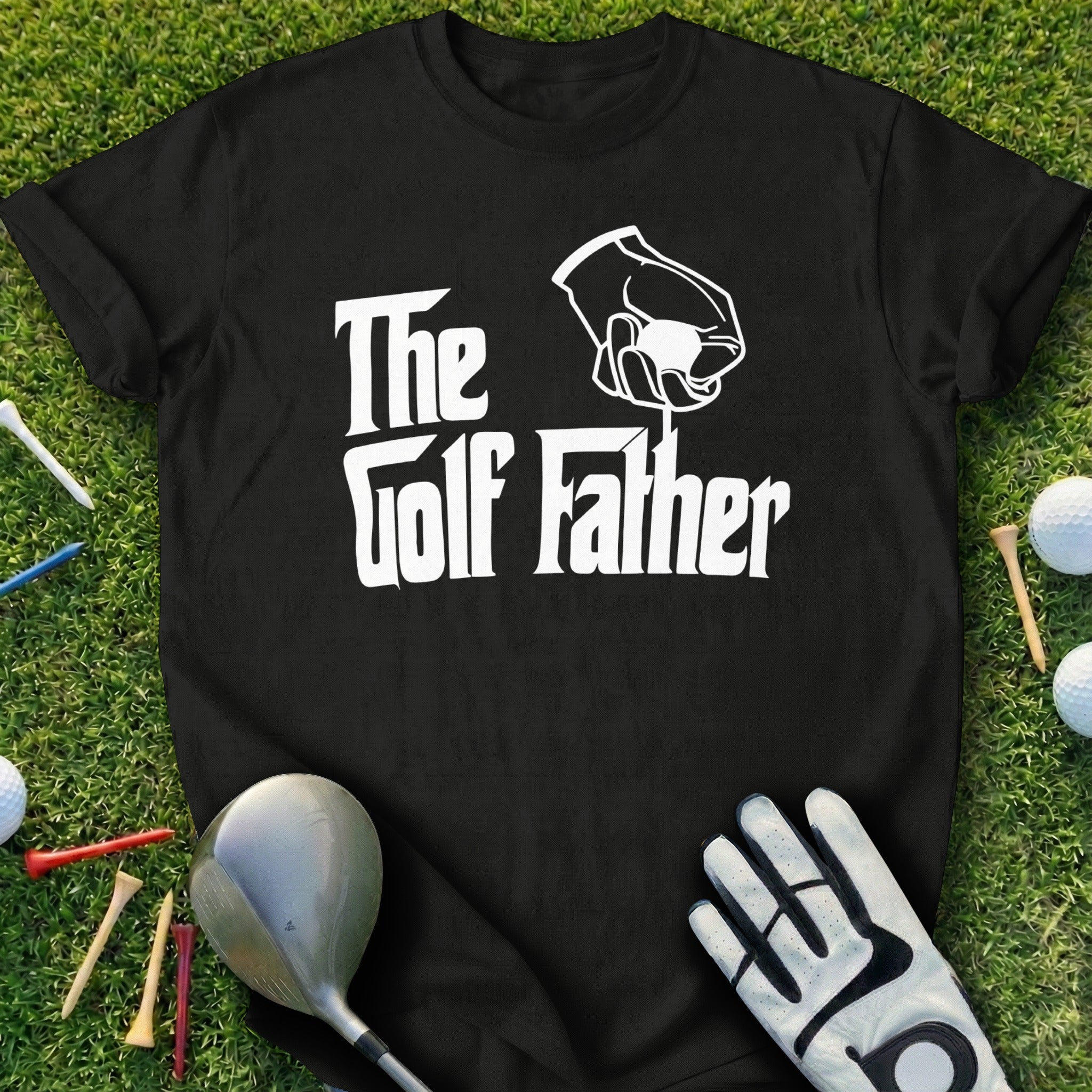 The Golf Father T-Shirt Funny Sports Novelty Tee Product