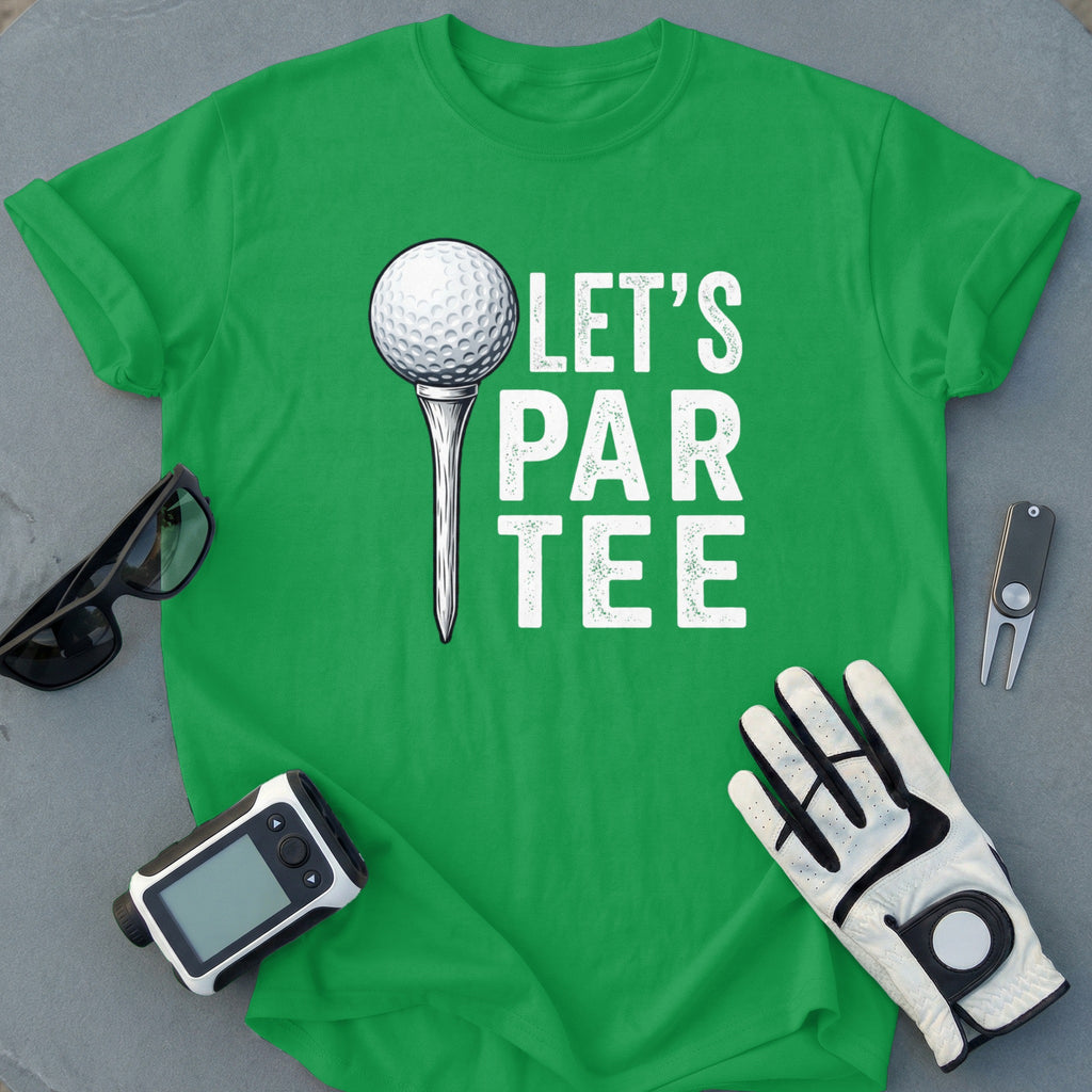 Let's Par Tee Golf Graphic T-Shirt for Golf Enthusiasts