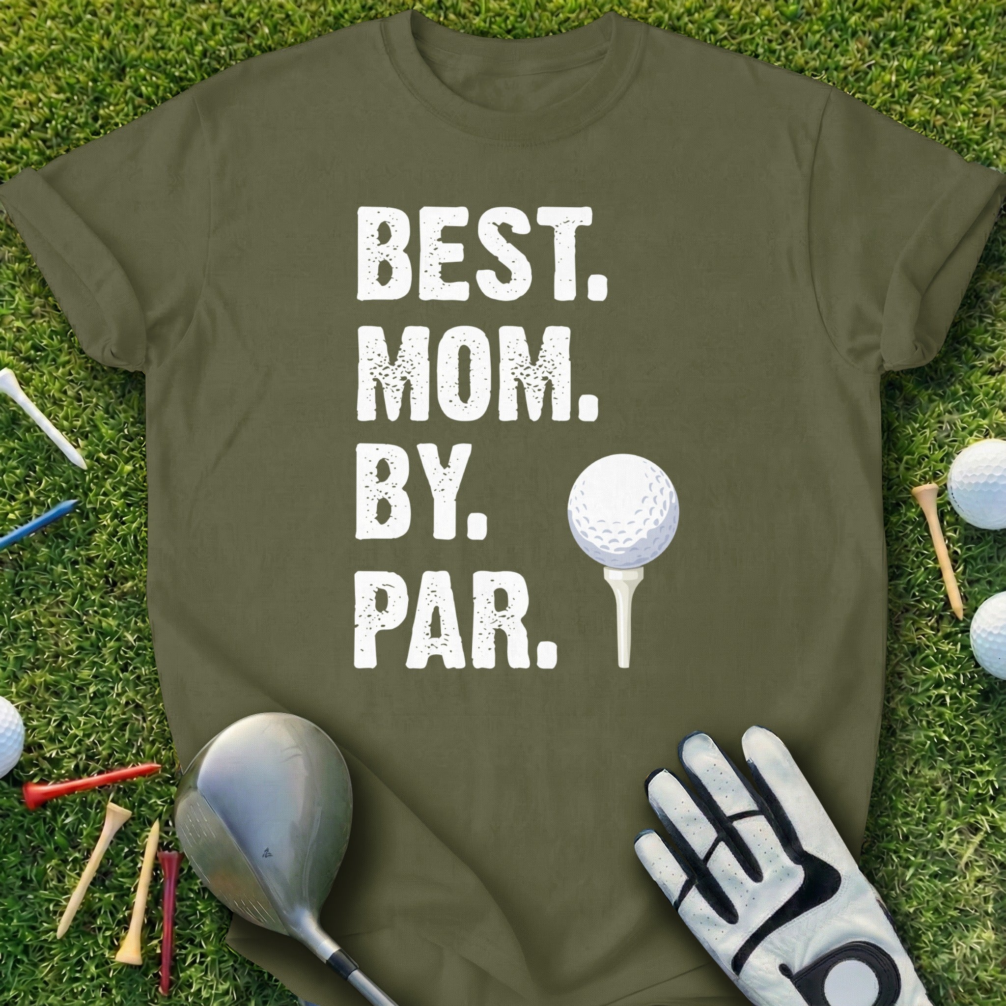 Best Mom By Par Golf Lover T-Shirt