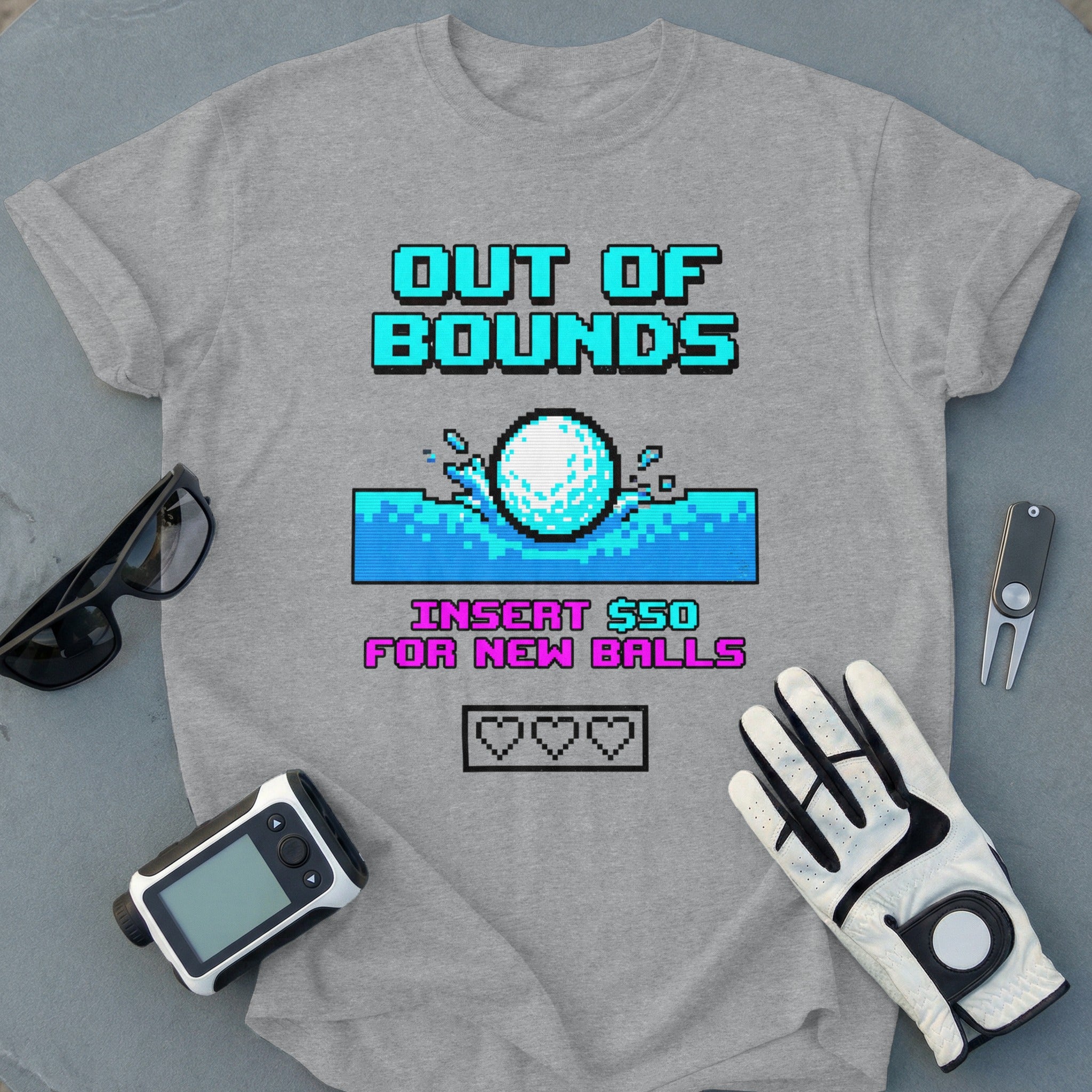 Out of Bounds Insert $50 for New Balls Shirt