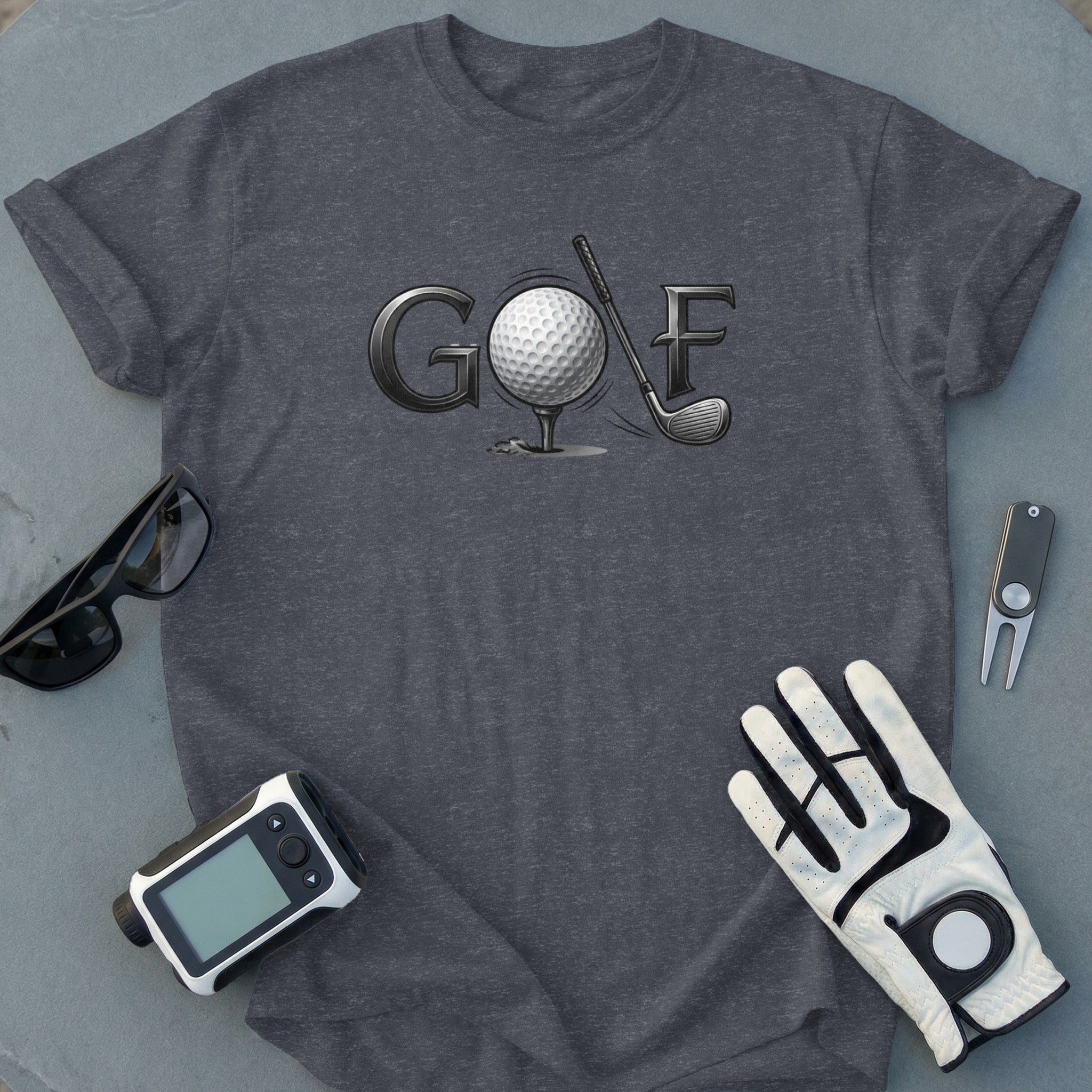 Golf Themed Graphic Tee for Sports Enthusiasts