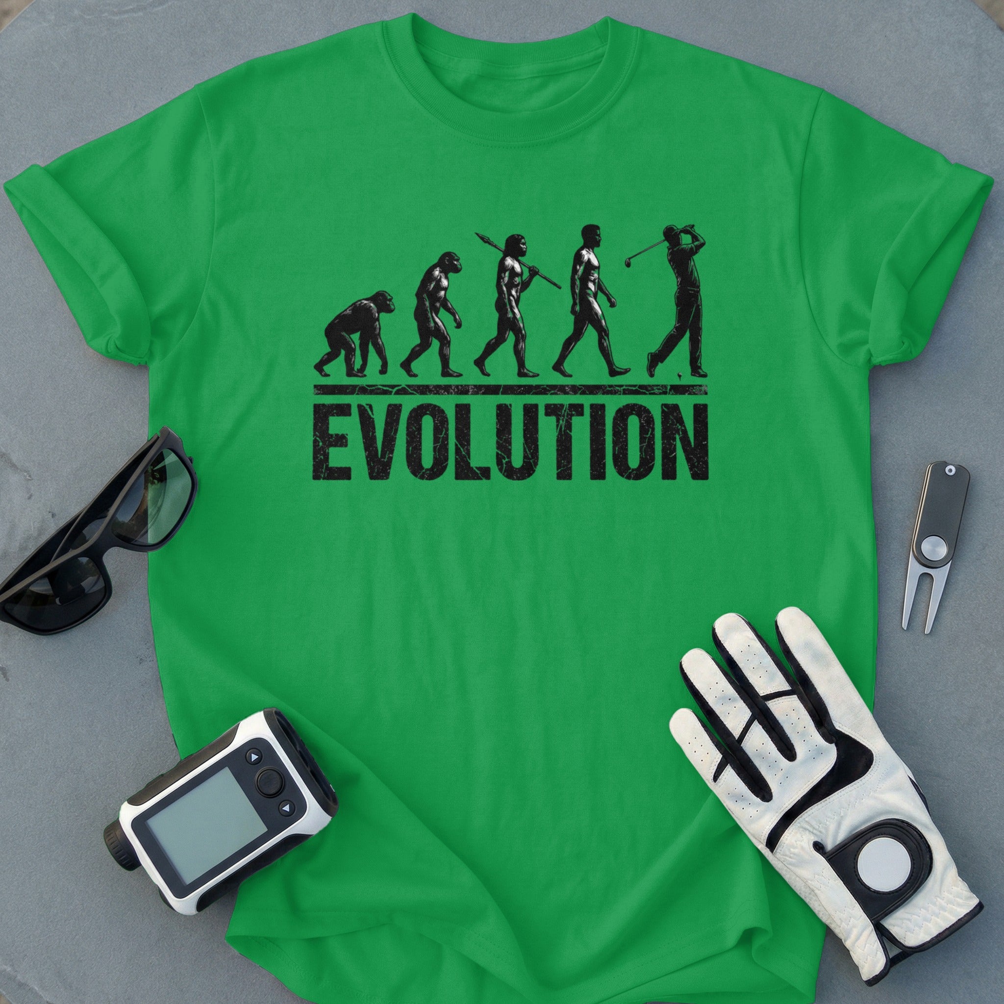 Evolution Golf Funny T-Shirt for Golf Enthusiasts