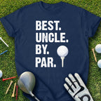 Best Uncle By Par T-Shirt Perfect Gift for Golfers