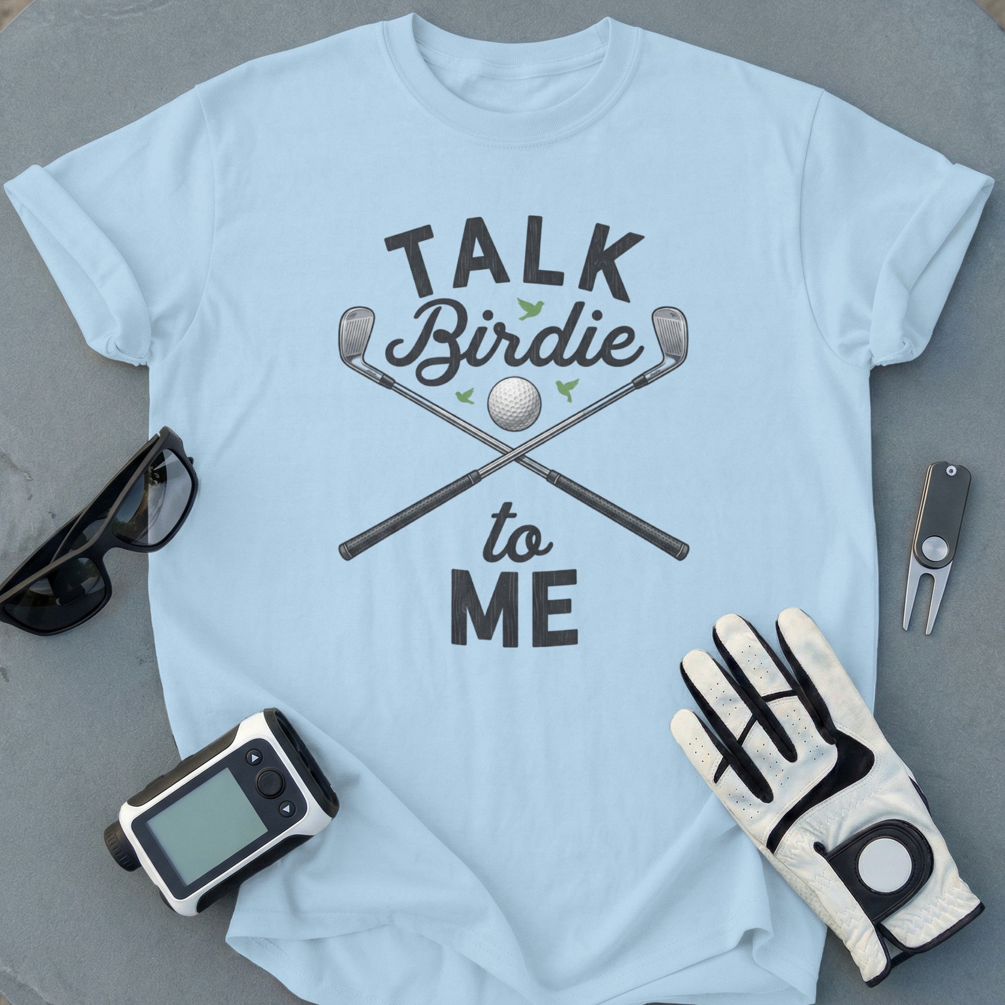 Talk Birdie to Me Golf Funny Graphic Shirt